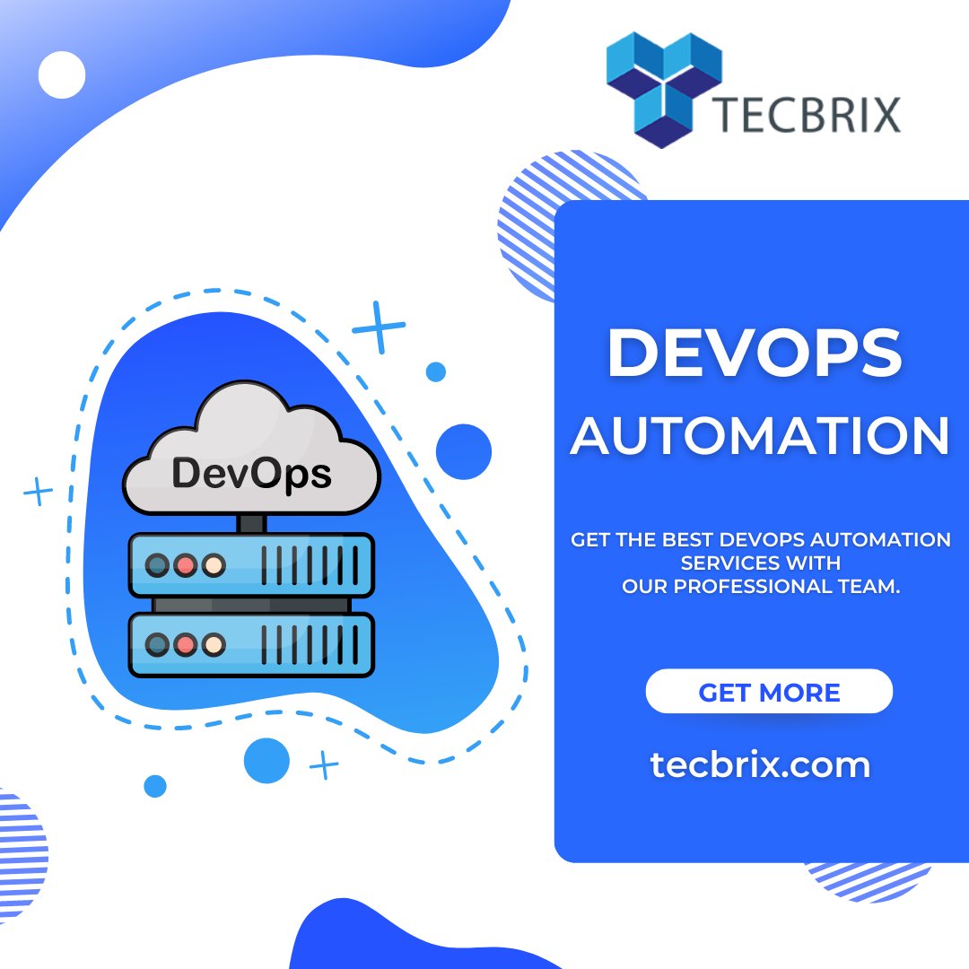 remijohnz's tweet image. Transform Your Development And Operations With DevOps Automation, Streamlining Workflows, Reducing Errors, And Accelerating Software Delivery WIth TecBrix!🚀

Visit For More Details:
tecbrix.com/devops-automat…

#DevOpsAutomation #DevOpsManagedServices #DevOpsConsultancyServices