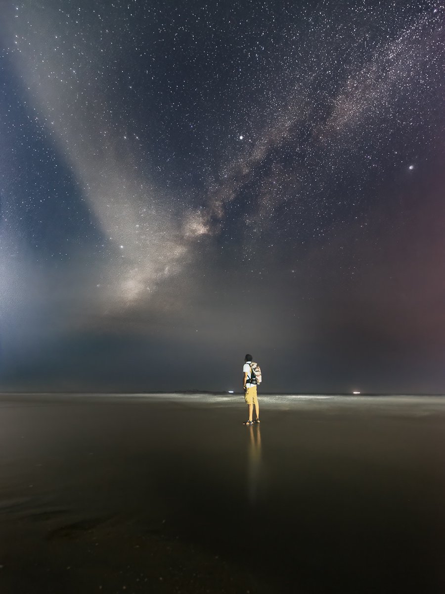 pixelshooter's tweet photo. Seek, and you shall find. 

Milky Way this evening at Udupi. https://t.co/juIYqt1Ze6