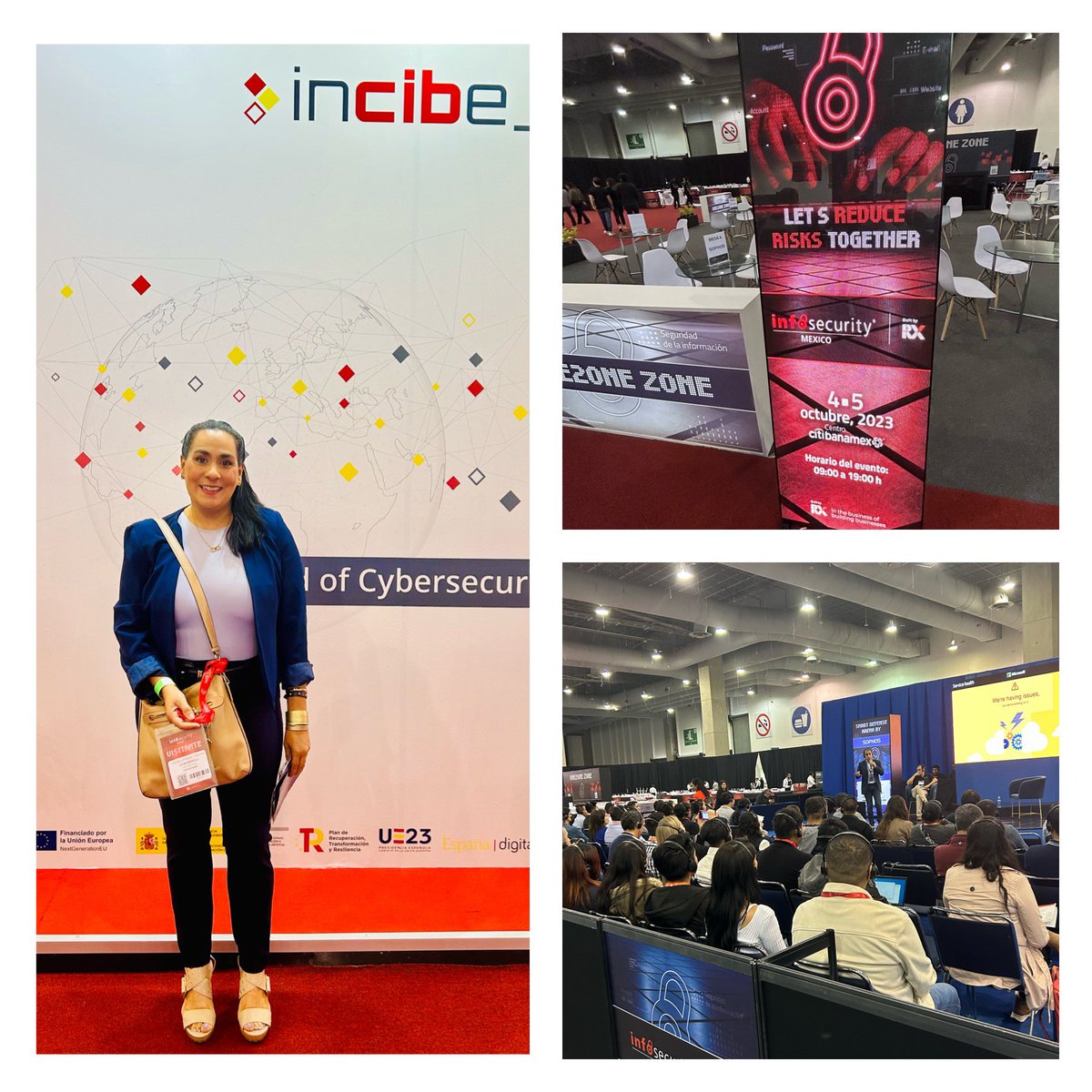 LUCIAFORNELLIL's tweet image. Usecnetwork presente en inicio de @infosecuritymx en centro Citibanamex, con lo mejor del mundo de IOT y Ciberseguridad en Latinoamérica. 
Hoy y mañana, no te lo pierdas. 
Visita galería de fotos:  
Continúa: tinyurl.com/2jr9w72a 
#UsecNetwork #usecim #Infosecuritymexico2023
