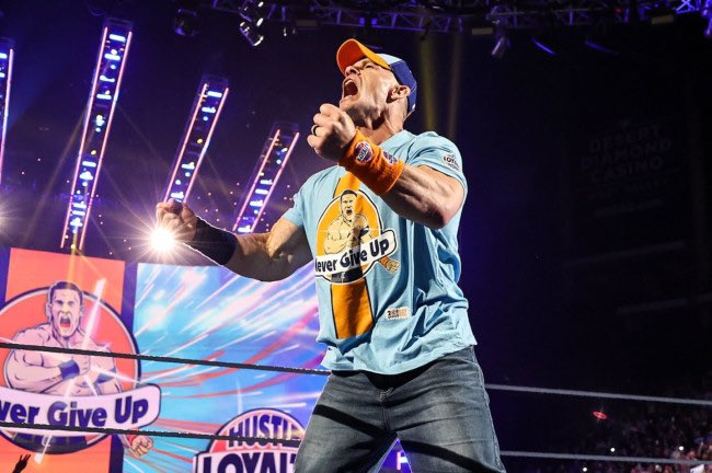 WrestleOps's tweet photo. John Cena says that he’s confidently not done with WWE yet after this current run but is fighting the ticking clock:

“Selfishly I said I wanted to make sure it’s not time to go yet and I confidently believe that I’m not done but I do believe that we’re all fighting that ticking clock and mine has less seconds than most other people in the locker room. A lot of times we go away and we don’t get a chance to say a proper like ‘hey thanks for allowing me to do this for so long’. I don’t exist without the audience and I’m just really grateful for every single second. It’s why I can’t talk trash about anybody.”

- WWE’s The Bump