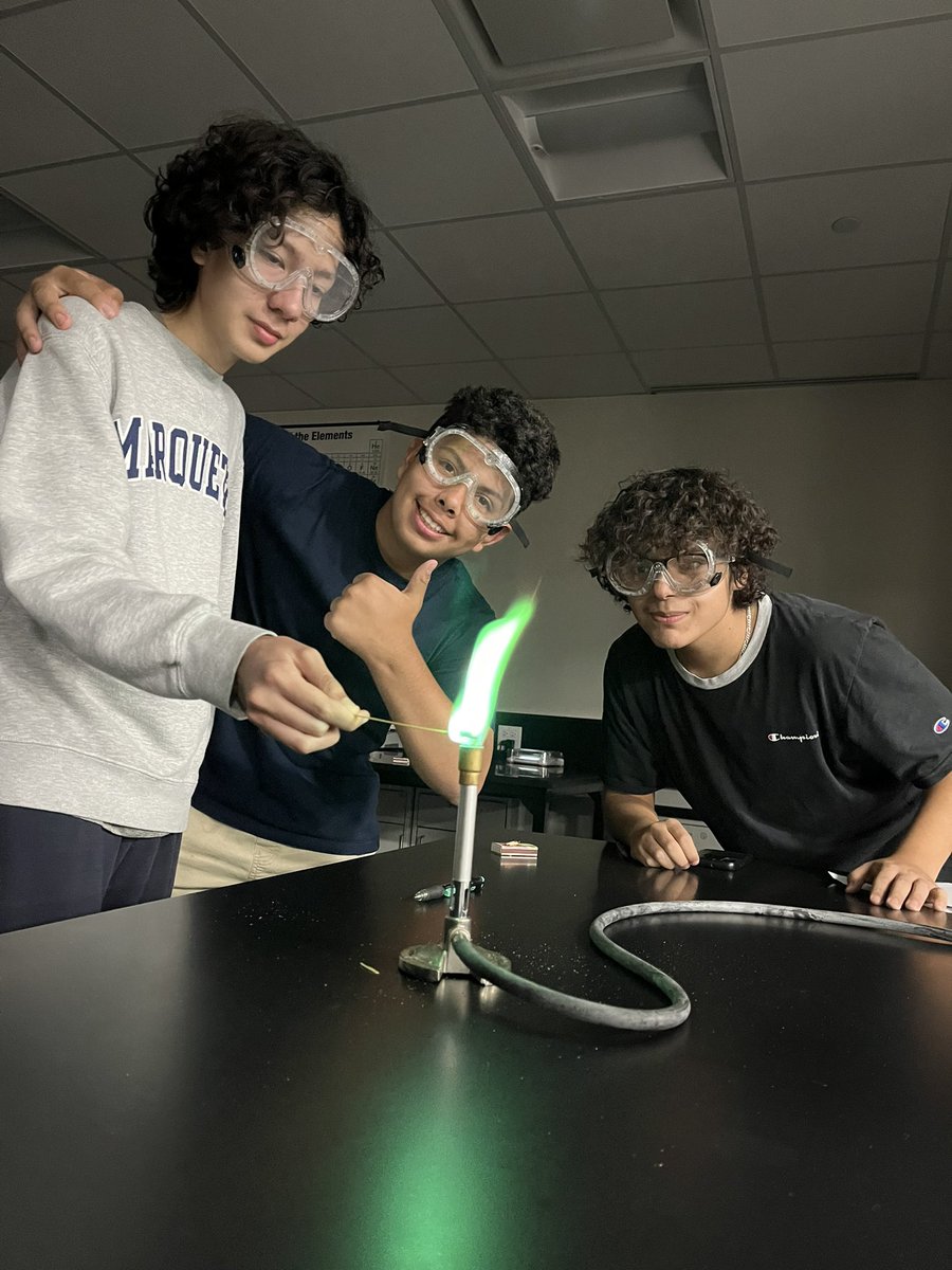 It’s that time of year for chemistry students to explore the movement of electrons using flame tests!