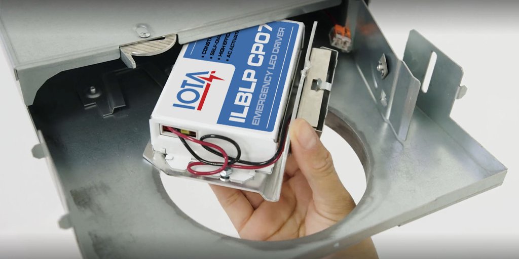 Light up your space confidently with IOTA's ILBLP CP07 HE SD LED emergency driver! 🌟 

This UL Listed driver ensures your LED fixture stays bright during power outages, offering 90 minutes of emergency lighting.
bit.ly/45BQ2Ky