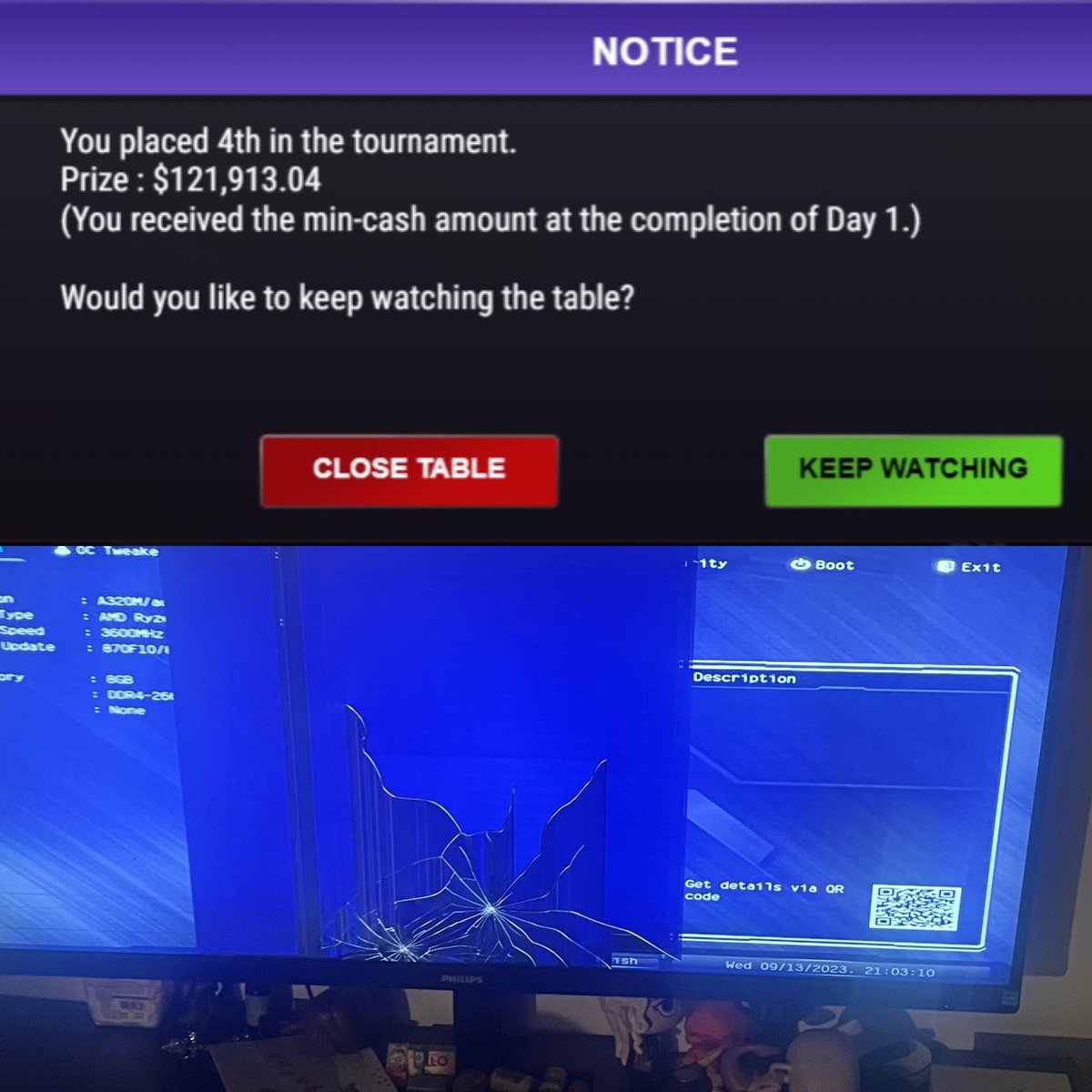 An Online poker series in images