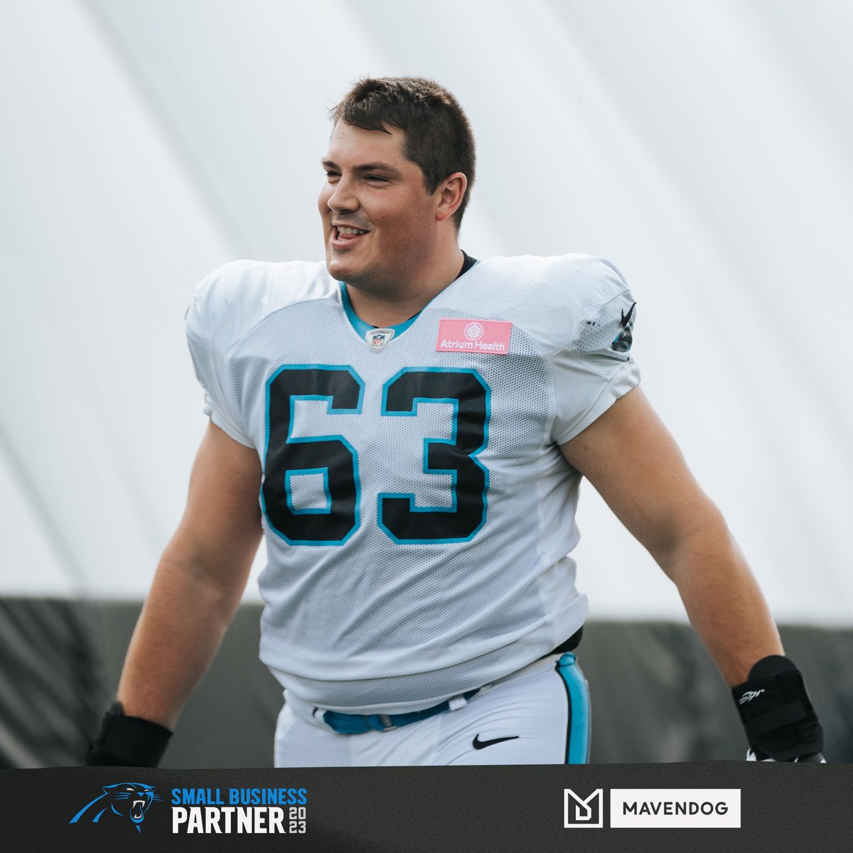 Panthers's tweet photo. Corbs &amp; crew back at it. https://t.co/qA9jBOjAqV