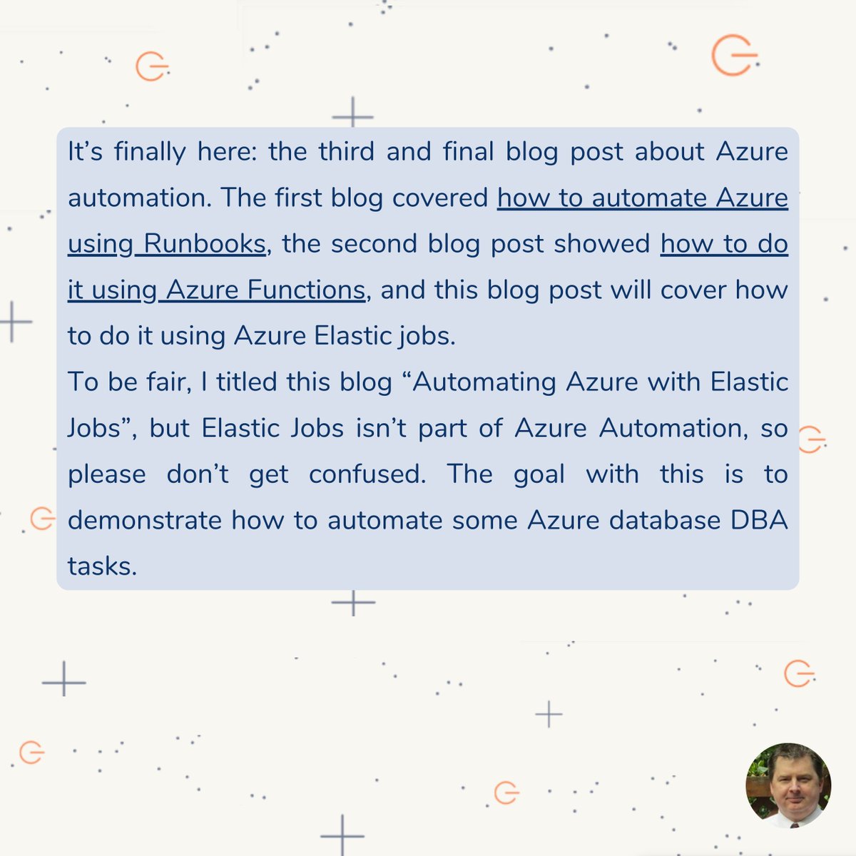 SQLGroup's tweet image. Expert SQL Server advice- check out our SSG blog. hubs.ly/Q0240Xkg0
#sql #sqlserver #sqlblog #blogger #mssql #learnsql #sqltipsandtricks #sqlexperts #mssqlexpert #sqltraining #learnsqlserver #structuredquerylanguage #data #datascience #database #dba #databaseengineer