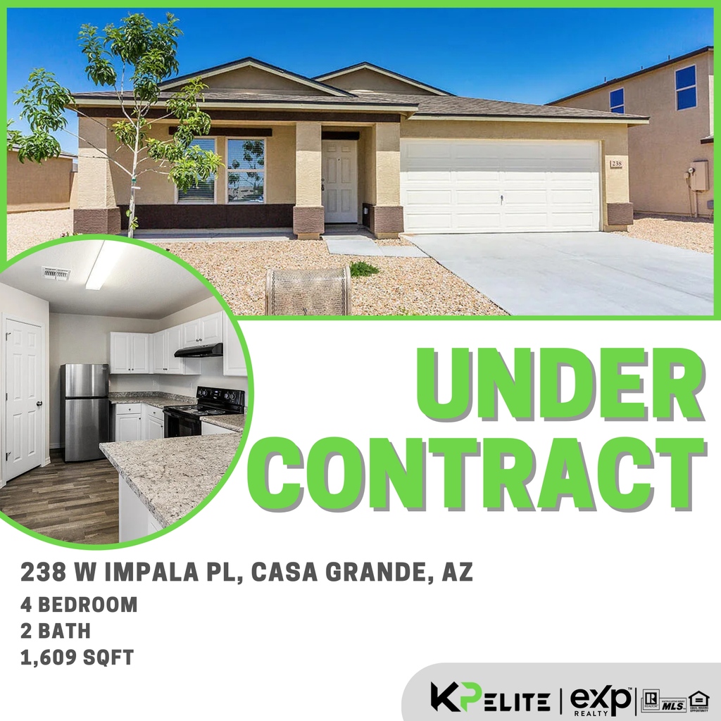 An offer has been accepted! Congratulations to our agents, Jim & Caroline Wood, on this successful outcome🏡✨ #undercontract #realestate #casagrande #undercontractAZ #realtor #realestateagent #Broker #brokerage