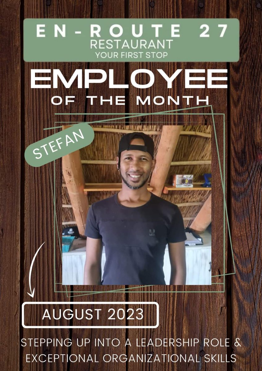 Enroute27's tweet photo. Congratulations to our new chef, Stefan, for stepping into a leadership role and taking charge of the kitchen. With his exceptional organizational skills and ability to motivate the team... https://t.co/zJVffGYZe8