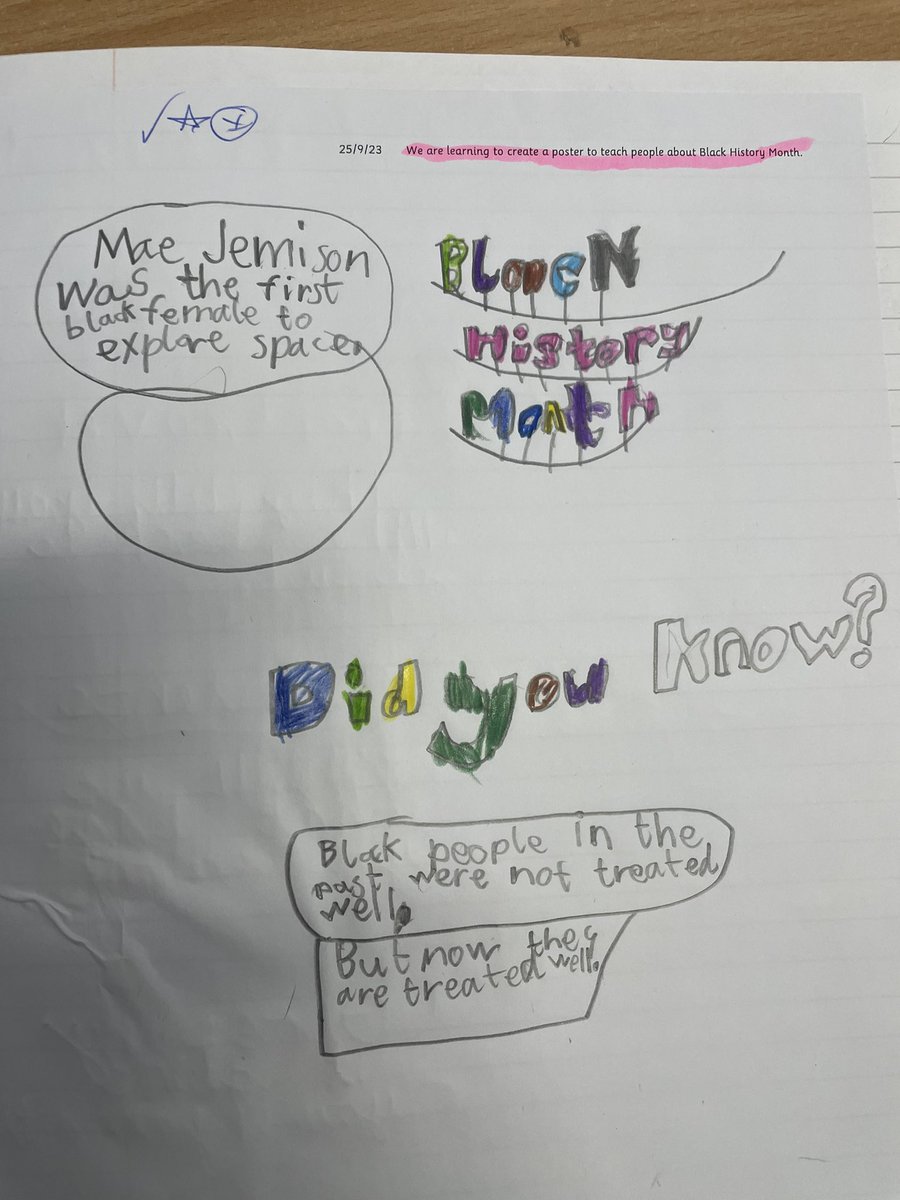 Year 2 have been learning about Black History Month! They have written some amazing diary entries in the role of Rosa Parks #BlackHistoryMonth2023