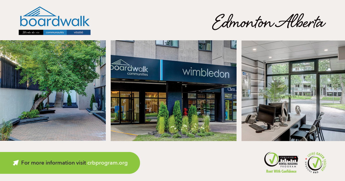 crbprogram's tweet image. Congratulations Boardwalk REIT for successfully certifying buildings in Calgary and Edmonton through CRBP. We value Boardwalk&apos;s commitment to delivering high-quality apartment homes &amp;amp; outstanding service.
#acrosscanada #crbprogram #livinggreen @frpofacts @boardwalkcommunity