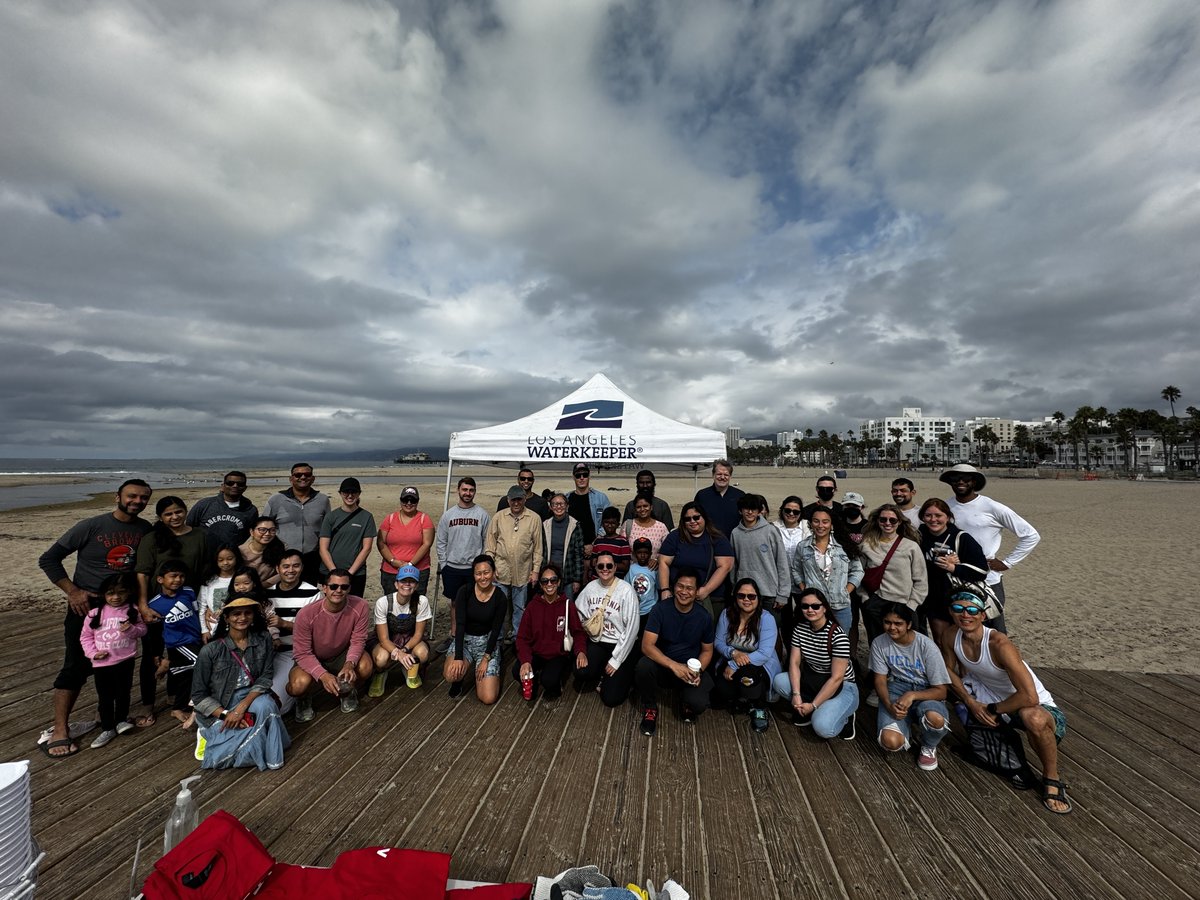 50 <a href="/Accenture/">Accenture</a> volunteers helped us clean Santa Monica beach last Saturday, marking the end of LA Waterkeeper's cleanup season. Thanks, Accenture!
