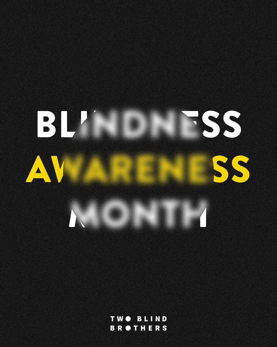 TwoBlindBros's tweet image. October is Blindness Awareness Month, which means that we will be more active in sharing information about different forms of blindness that fall on the spectrum. On top of that, we encourage you to ask us questions, engage in education, and spread awareness with us!
