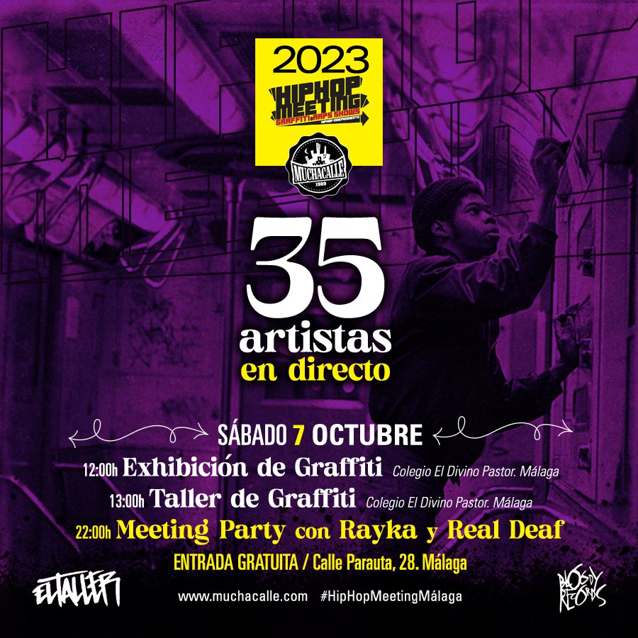 En vivo y en directo ✊🏼 #meetinghiphopmalaga