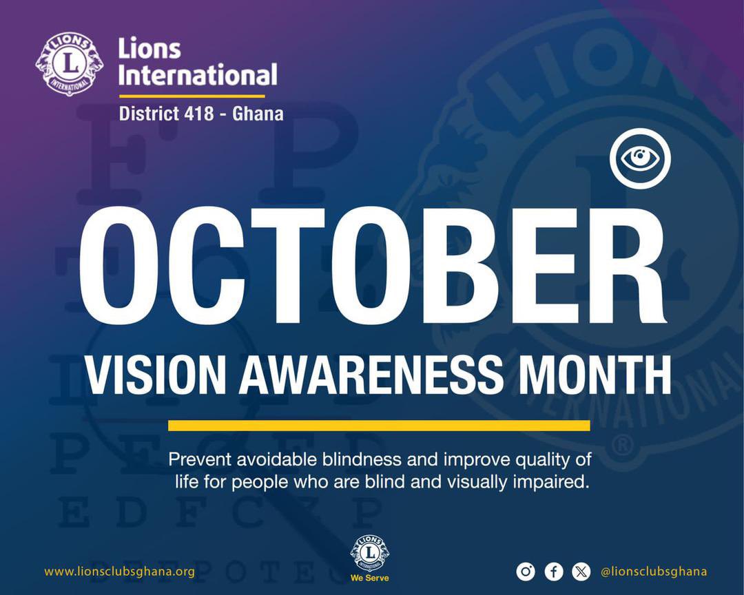 legon_leo_club's tweet photo. Lions and Leos have a long history of serving the visually impaired, and remain committed to continuing this mission into our next century of service.
Join us build awareness of the need for eye health
#visionmonth #sightpreservation #ChangingtheWolrdTogether #legonleoclub https://t.co/LIJjyzhCRN