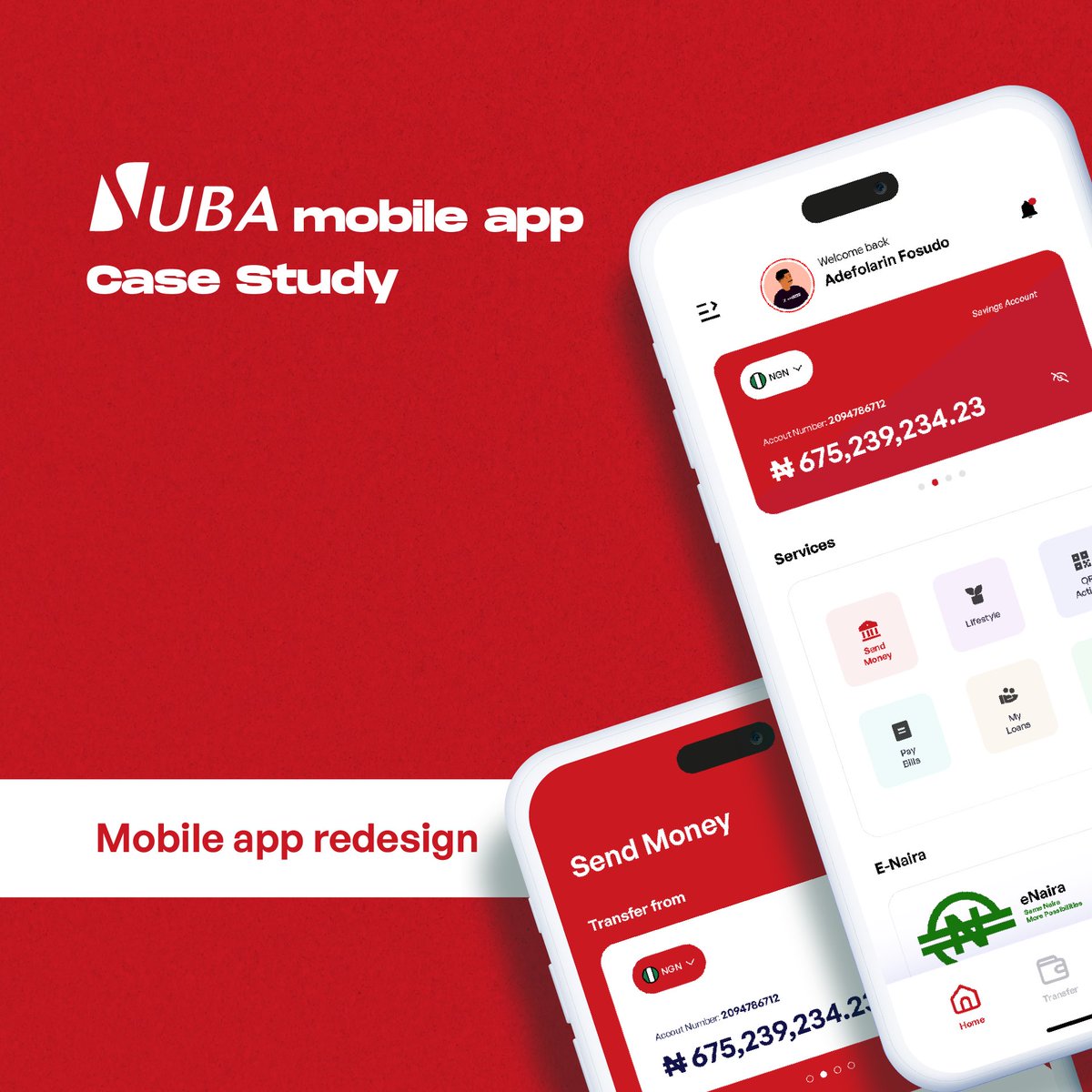 sinzuNFT's tweet photo. After facing a lot of user experience issues I decided to do a redesign of @UBAGroup @UBACares mobile app and did a case study

Case study: https://t.co/rsJRPvh5I2

#uidesign #CaseStudy #uiuxdesign https://t.co/VZLMdGfWqp