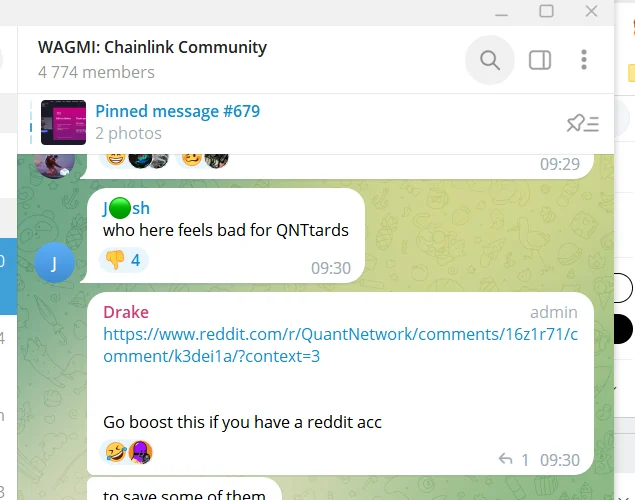 Dantellox's tweet image. The Dark Side of Crypto Twitter: Chainlink Marines FUD War Against Quant

There’s been a significant amount of fear, uncertainty, and doubt (FUD) directed towards Quant $QNT recently. It’s important to note and be aware that most of this FUD originates from communities associated…