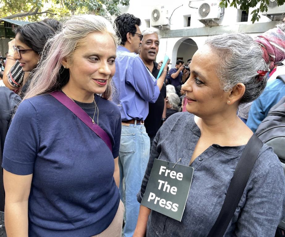 ❤️ #freethepress #PressClubOfIndia