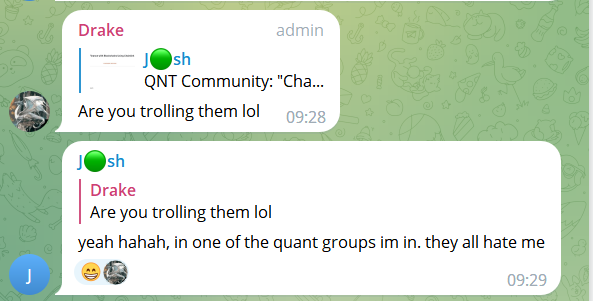 Dantellox's tweet image. The Dark Side of Crypto Twitter: Chainlink Marines FUD War Against Quant

There’s been a significant amount of fear, uncertainty, and doubt (FUD) directed towards Quant $QNT recently. It’s important to note and be aware that most of this FUD originates from communities associated…