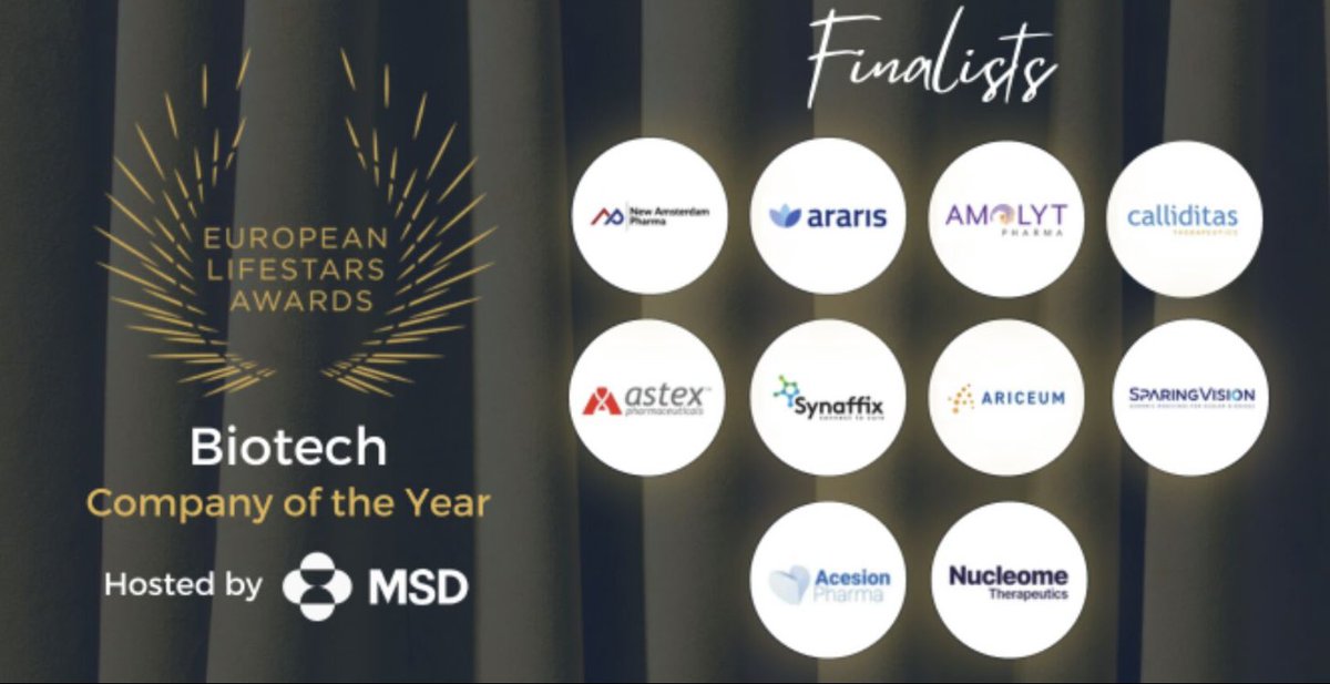 Nucleome has been shortlisted in the Biotech of the Year category at the European @lifestarsawards – a testament to our commitment to decoding the dark matter of the human genome to develop first-in-class precision medicines.