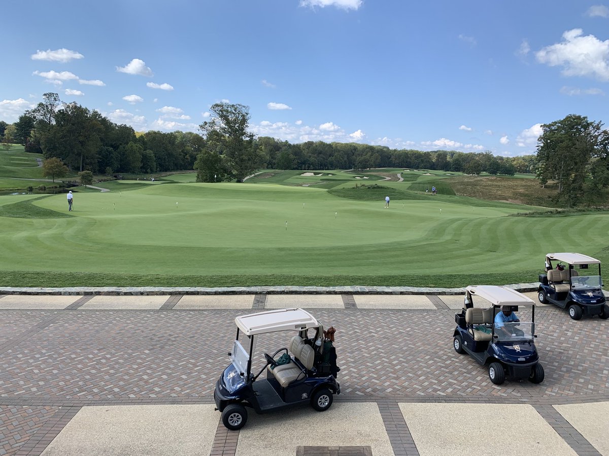 Proud to host our fall National Golf Course Owners event at Congressional last night. What a stunning venue. Congrats to all the award winners.  Fun to take Afla, Chris and Eddy for a rewarding road trip!
