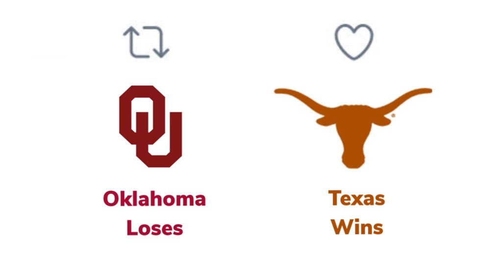 Ok let’s settle this. What outcome is happening on Saturday?

#OUvsTEX