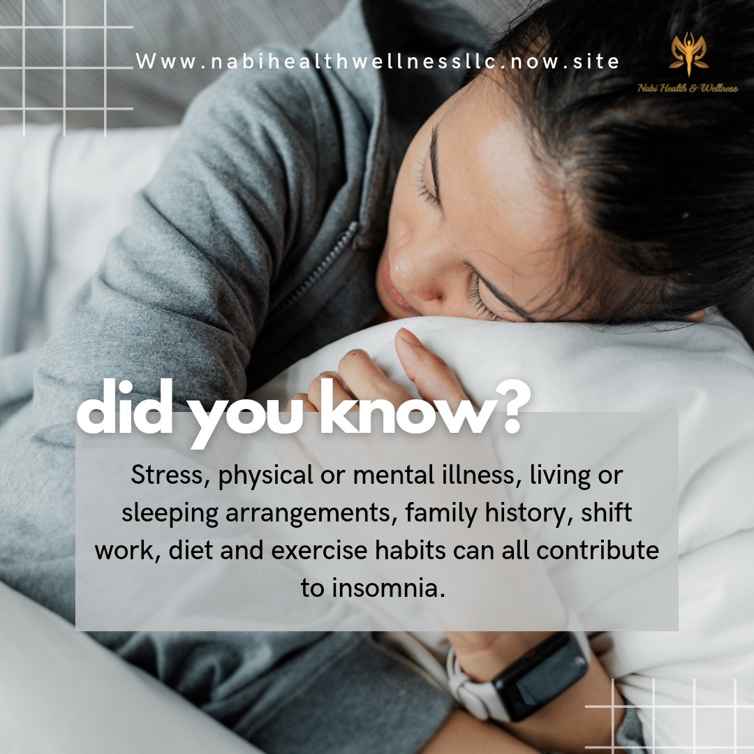 It's Wellness Wednesday!
Adequate sleep promotes well-being!
#nabihealth #coachcaryl #sleepforhealth