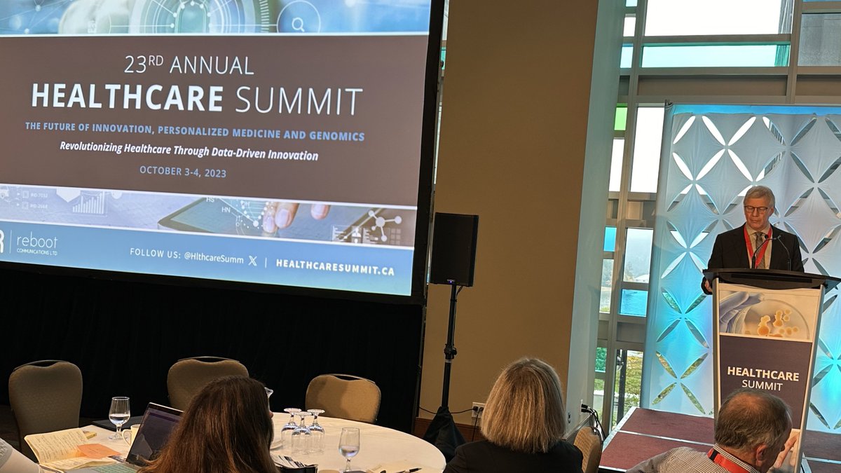 digitaladaniel's tweet photo. Attending the @HlthcareSumm in Vancouver itโs so obvious how we share both visions and obstacles for innovating healthcare between Canada and Europe. Inspiring to find new solutions and experiences, and learn from likeminded colleagues at #HCS23 #HSC #svmed https://t.co/uvTlOKBRPu