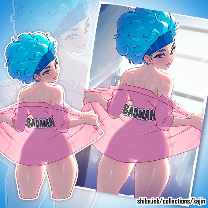 Bulma stickers and posters are now in the store! Link in my bio