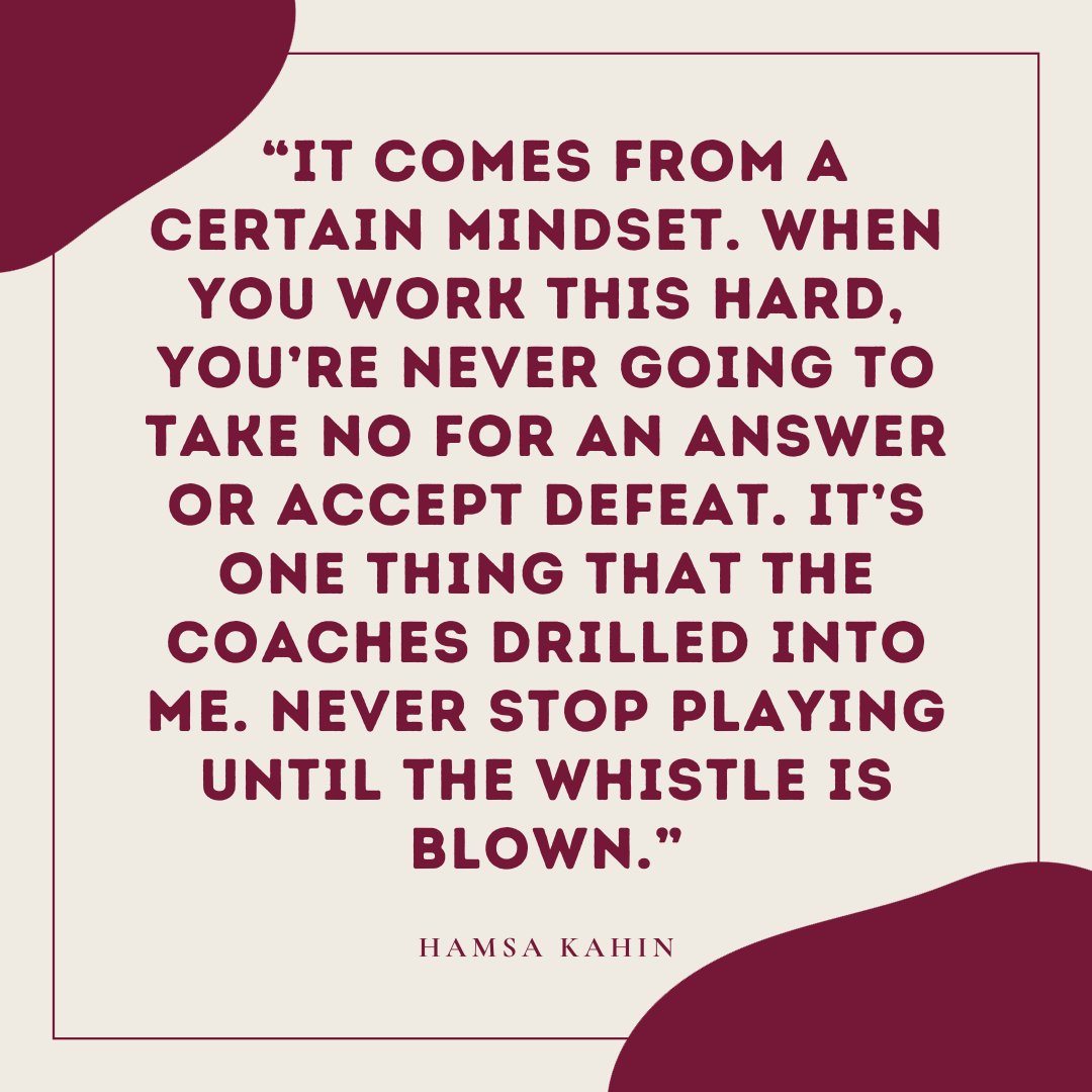 Athlete Spotlight: Hamsa Kahin

"Junior Hamsa Kahin of the Augsburg football team had a stellar game against the Golden Gusties on Sept. 23."

Read More: augsburgecho.com/2023/10/02/ath…