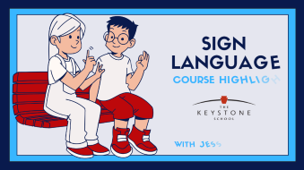 learnatkeystone's tweet photo. Join Keystone teacher Jessica Lawrence as she walks us through our popular Sign Language course! Want to learn more or enroll in Sign Language? Click here: https://t.co/kQFBivkwCS
#thekeystoneschool #homeschool #onlineschool #signlanguage #onlinecourses #onlinelanguagecourse https://t.co/MdYwUZHVB7