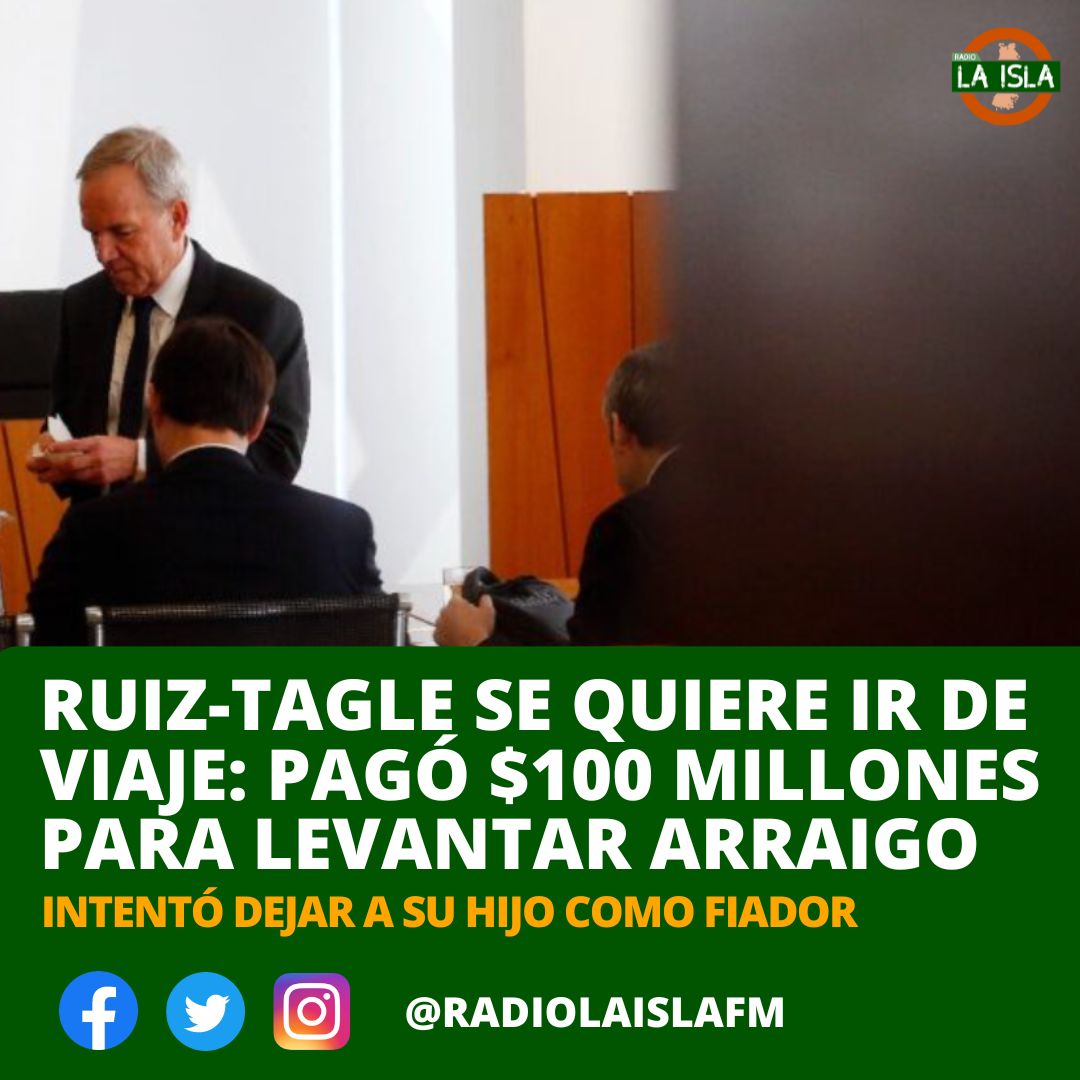 El exministro de Deportes, Gabriel Ruiz-Tagle, consiguió alzar el arraigo nacional que pesa en su contra, luego de que depositara una fianza de $100 millones de pesos.