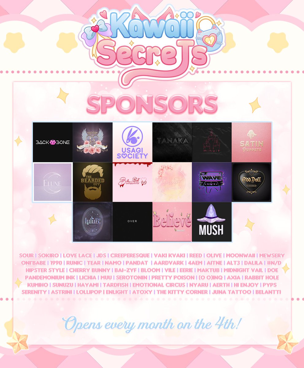 KawaiiSecretSL's tweet photo. Kawaii Secrets Round #2 ♡_♡  

♡ Hello, Hello! ♡ 
Kawaii Secrets is Officially Open for his 2nd Round ♡  Taxi:  https://t.co/yVNeHiV2XW

This round theme is "Mahou Shoujo" also known as "Magical Girl" ♡ https://t.co/yA0GHTUoH6