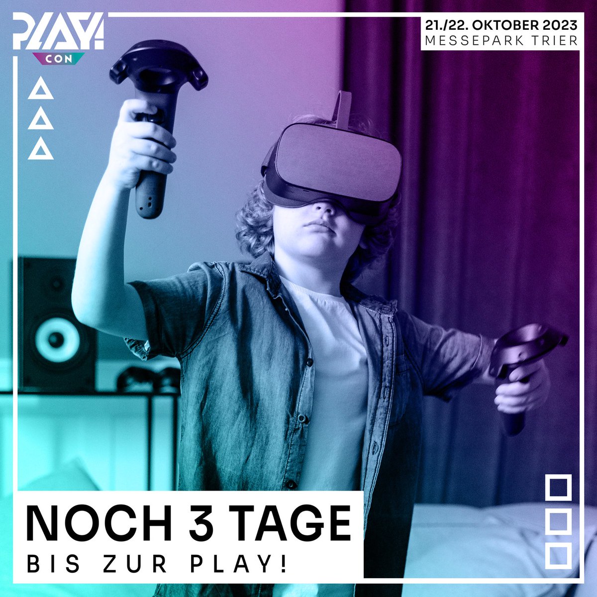 goplaycon's tweet image. Die PLAY! ist in greifbarer Nähe. 🤩 #PLAYCon #GetReadyToPLAY