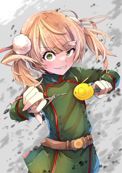 うい・ふぉん・デグレチャフ(3Dライブより)※タグミスがあったため再掲です。いいね、リポスト、コメ下さった方申し訳ないです><;#どろういんぐ 