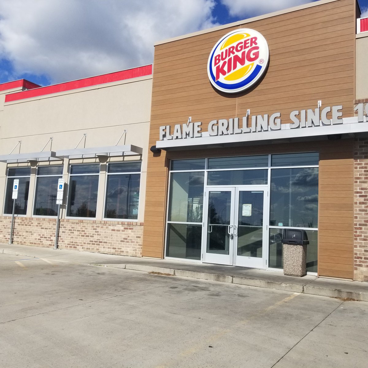 This is the sign posted on the door at Burger King in Bismarck along Centennial which is now closed. <a href="/KXMB/">KX News</a>