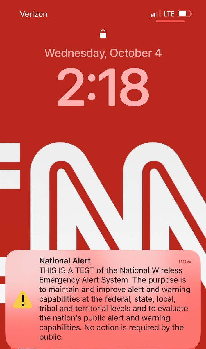 DannyEFreeman's tweet photo. Got mine early!

#OnlyATest https://t.co/fUI0gf19Ee