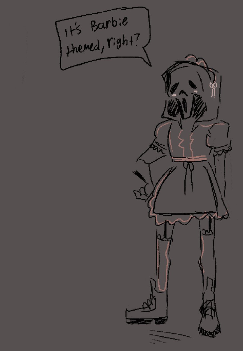 Teaghoulart's tweet photo. Can you guess what my costume is gonna be this year for Halloween #dbd https://t.co/syhUlvwZNd