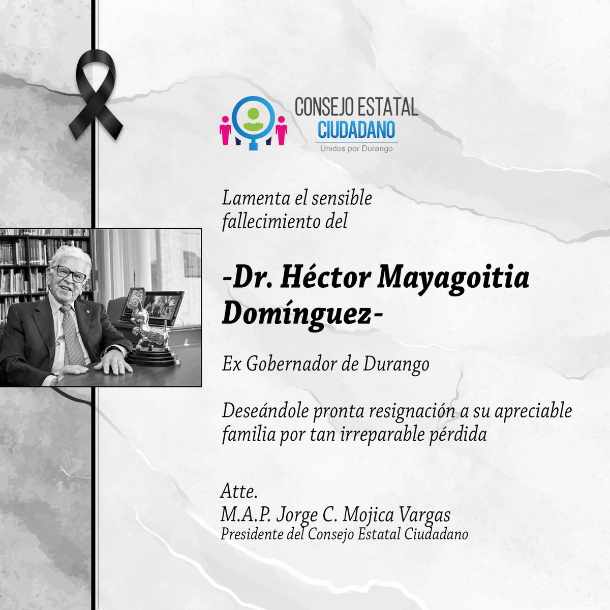 Consejo Estatal Ciudadano tweet media