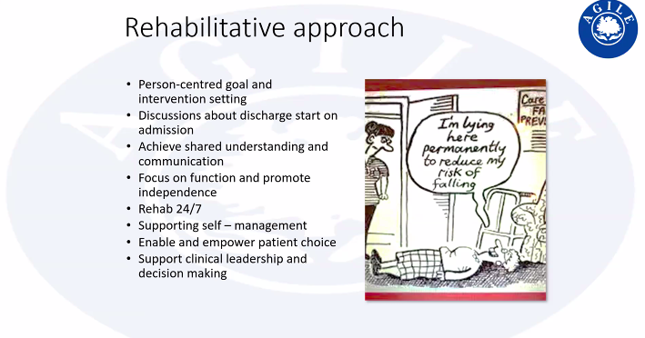 AGILECSP's tweet photo. A multidisciplinary approach is important to support the rehab of patients!
#deconditioningtoreconditioning #AGILE https://t.co/K7prlJJq0F