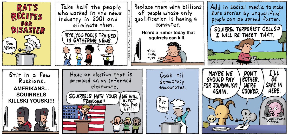 stephanpastis's tweet photo. For those in Northern CA, I'll be signing books at Copperfield's Books in Petaluma tomorrow (Oct 5) at 4 pm. 

And now your (timely) strip of the day: https://t.co/M4liLAy472