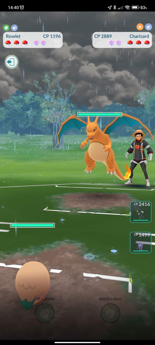 RafelFits's tweet photo. @PokemonGoApp @NianticLabs Please add WILD BATTLES in PoGO.
We would find strong wild Pokémon and battle them before the catching  screen.  And  you  could  implement  Alpha  Pokemon  (as  in  Legend  Arceus)  this  way.  As  well  as  legendary,  mythical  or  rare  wild  spawns https://t.co/LTUauLDynd