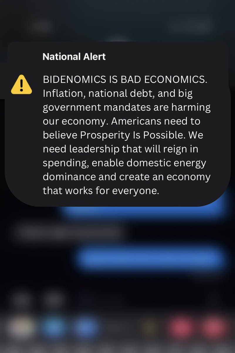 dtoneil's tweet image. Did you guys get this too? @JoeBiden 

#EmergencyAlertSystem

#ProsperityIsPossible