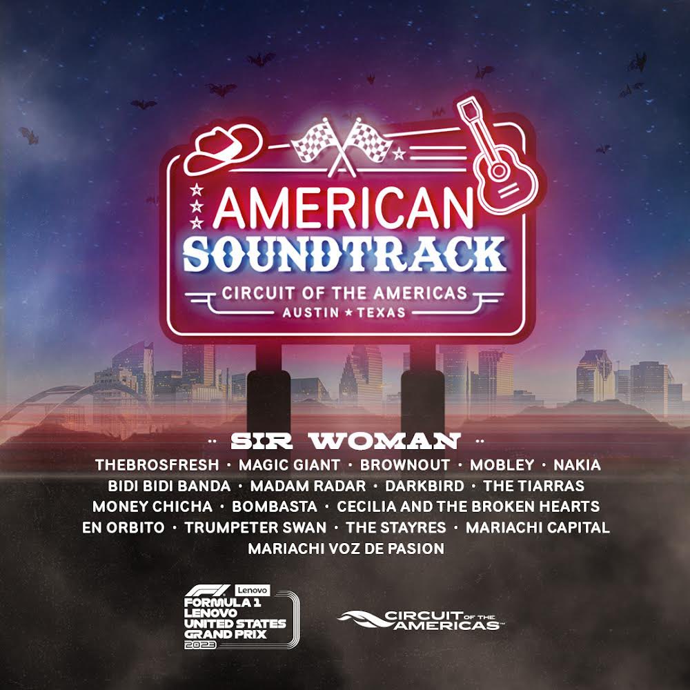 we’re playing F1! 🏁🏎️💨
see you at la cantina stage ⚡️
🎤: 2:45pm - 3:30pm
<a href="/COTA/">Circuit of The Americas</a>