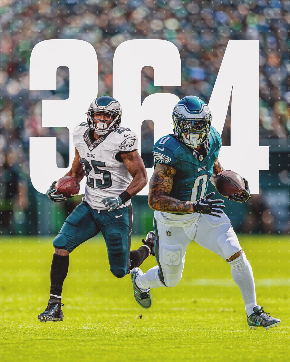 Philadelphia Eagles (@eagles) on Twitter photo Crazy work 💨
<a href="/DAndreSwift/">D’Andre Swift</a>'s 364 rushing yards are the most by an Eagle through four games since <a href="/CutonDime25/">LeSean Shady Mccoy</a> in 2013.
#FlyEaglesFly Crazy work 💨
<a href="/DAndreSwift/">D’Andre Swift</a>'s 364 rushing yards are the most by an Eagle through four games since <a href="/CutonDime25/">LeSean Shady Mccoy</a> in 2013.
#FlyEaglesFly