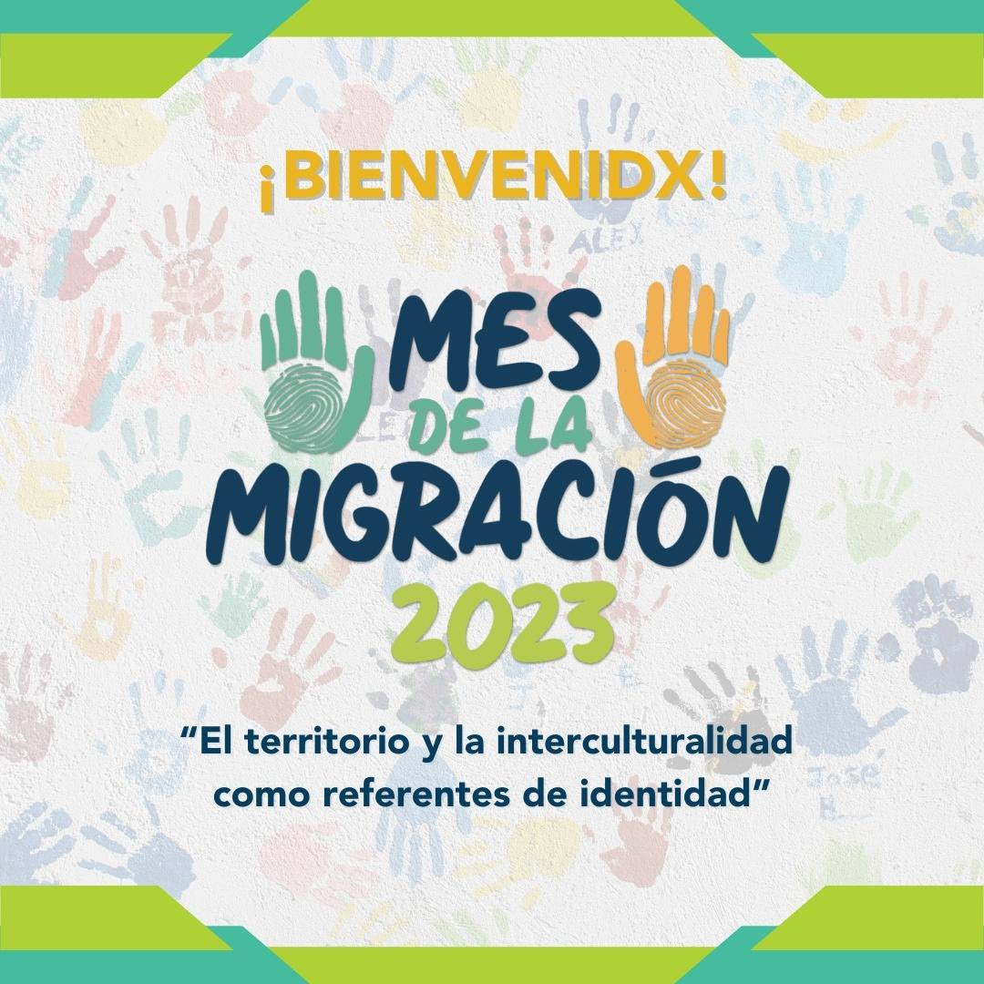 cammi_ac's tweet photo. ¡YA INICIAMOS! 📢
Durante el mes de la migración 2023 estaremos compartiendo distintas actividades.
Sigue nuestro programa; te invitamos a participar compartiendo en las distintas redes sociales. https://t.co/HFyywiuc1G