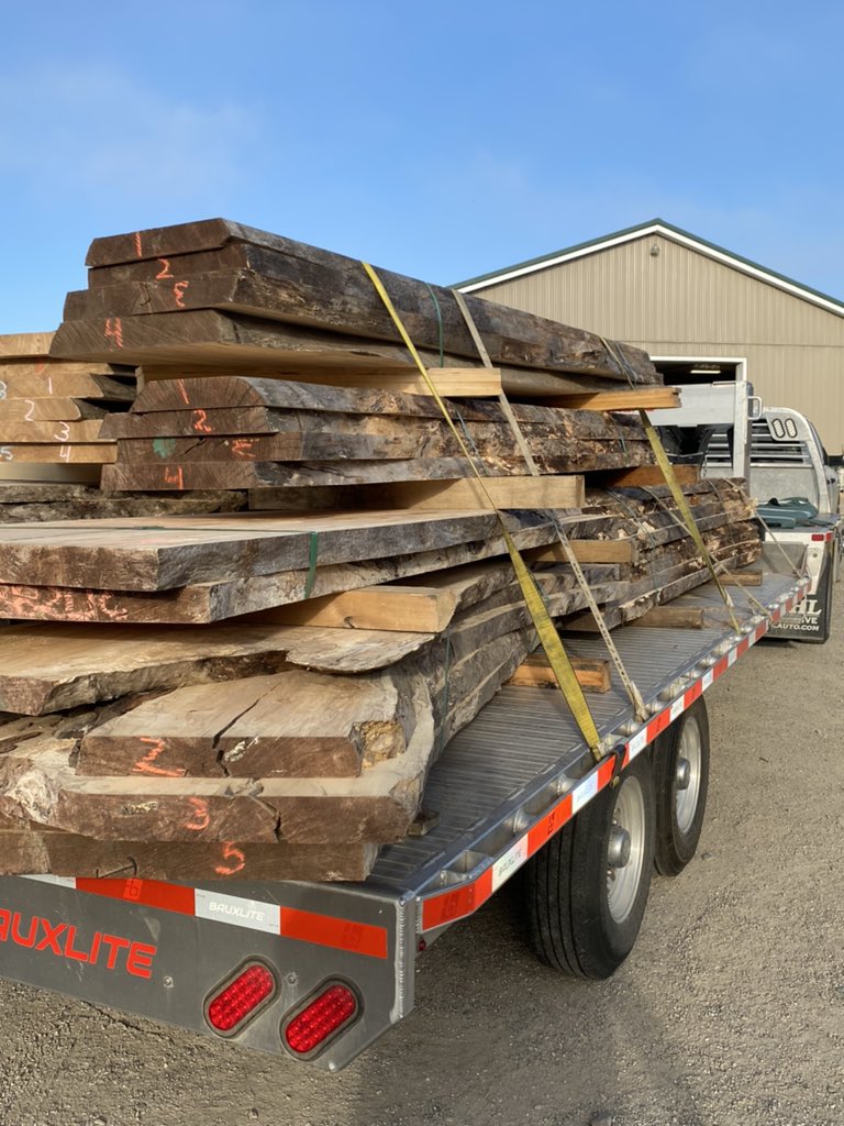 CCW_1997's tweet photo. Delivered a load of kiln dried and surfaced live edge slabs to a customer. #customcountrywoods #liveedgeslab #liveedgeslabs #liveedge #liveedgefurniture #liveedgetables #liveedgedesign #kilndried #wood #woodworking #woodworker #rusticdecor #interiordesign https://t.co/cdAcnpt9sN