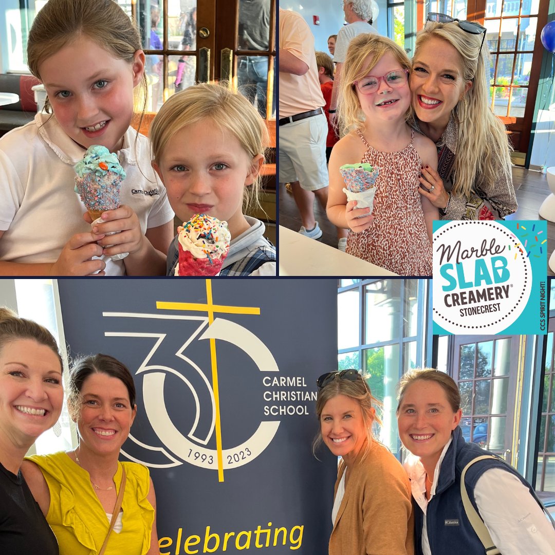 CarmelCougars's tweet photo. Thank you to all the families and celebrity scoopers who came out to Marble Slab Creamery yesterday to support our PTF! #carmelvalues-family #ccses #ccsms #ccshs @ccs_ms_1993 @ccs_hs_1993 https://t.co/KLYY8XZ5rp