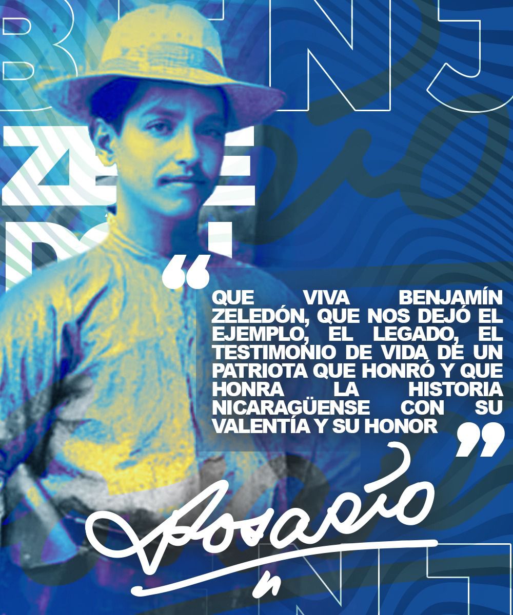 Viva Benjamín Zeledón
#OctubreVictorioso 
#LeónRevolución 
#2023JuntosVamosAdelante