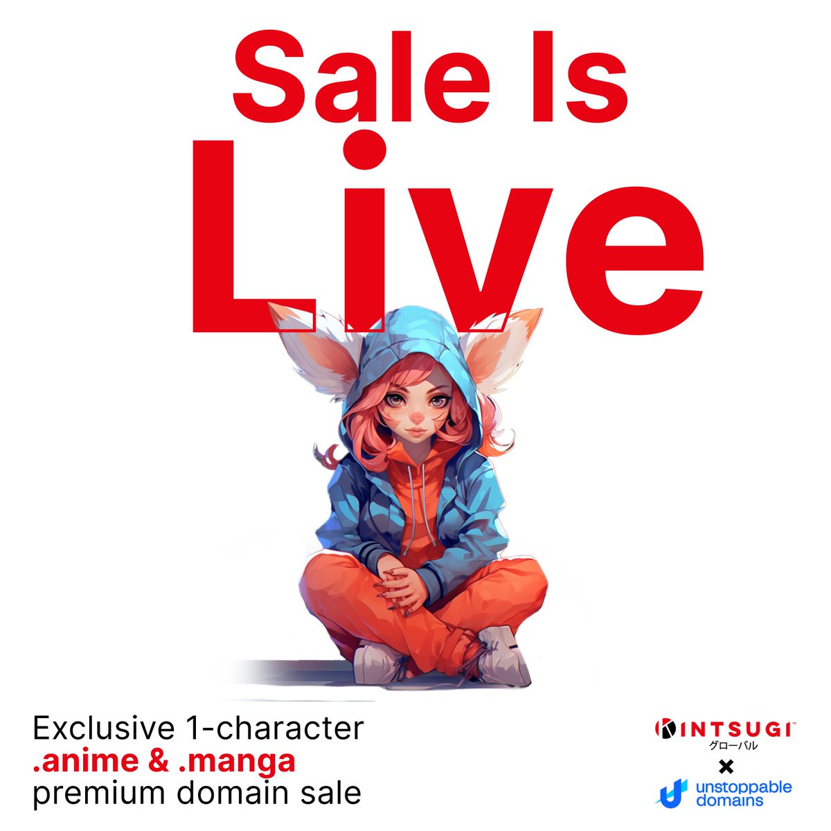 Ron Scovil (@kintsugianime) on Twitter photo Ready to own legendary .anime and .manga domains? For a limited time, you can score 1-letter and 1-digit .anime and .manga premium domains from <a href="/unstoppableweb/">Unstoppable Domains</a>!
Sale ends on October 10 at 9am ET.
Only 32 domains available! Grab yours now: unstoppableweb.co/3LFQ0tA Ready to own legendary .anime and .manga domains? For a limited time, you can score 1-letter and 1-digit .anime and .manga premium domains from <a href="/unstoppableweb/">Unstoppable Domains</a>!
Sale ends on October 10 at 9am ET.
Only 32 domains available! Grab yours now: unstoppableweb.co/3LFQ0tA