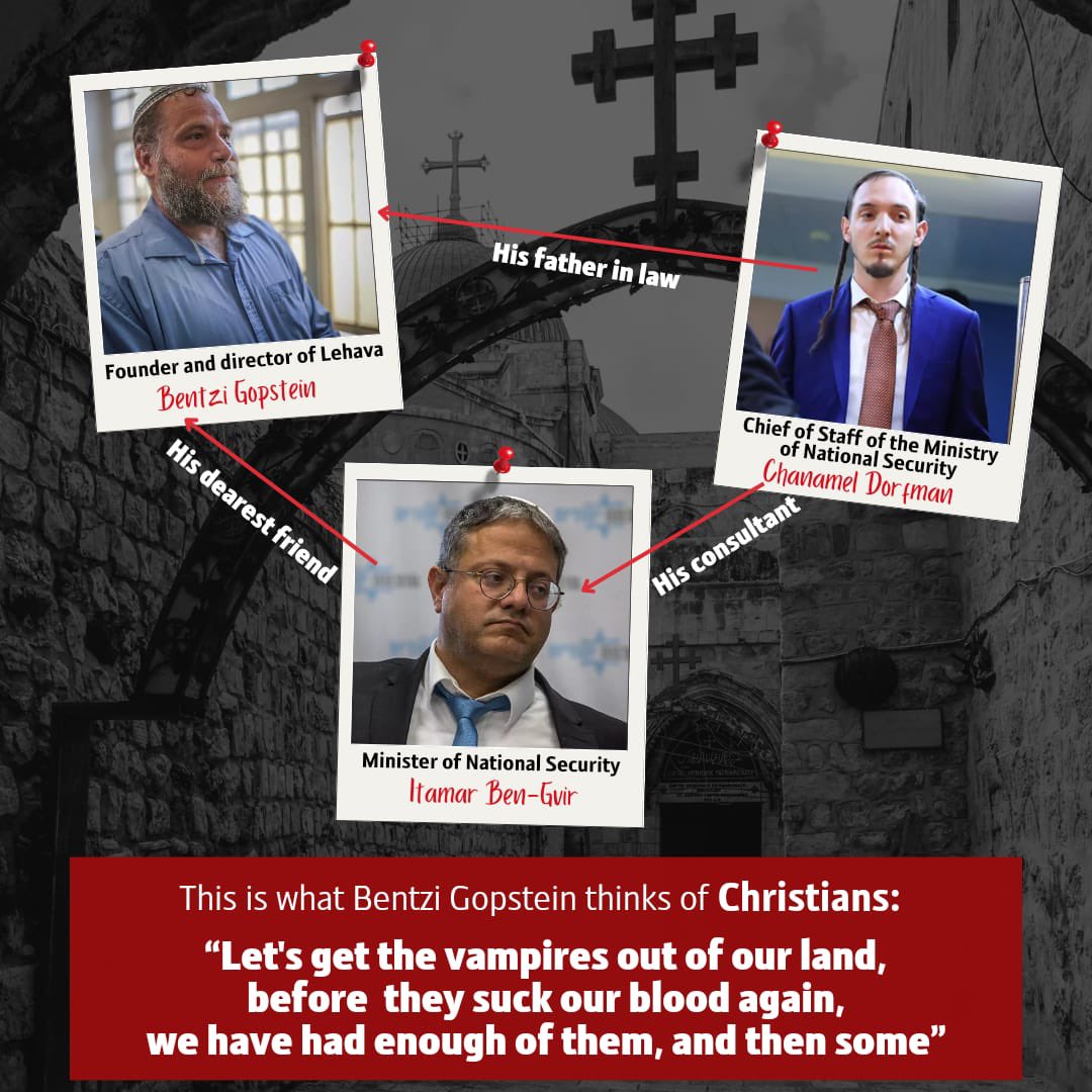 If you were surprised by what Rotman's brother and his friends think about Christians - you shouldn't be. This phenomenon of 'Jewish supremacy' and hatred of whoever is different than oneself is much more common than you can imagine in your worst nightmares.

This is what Bentzi…