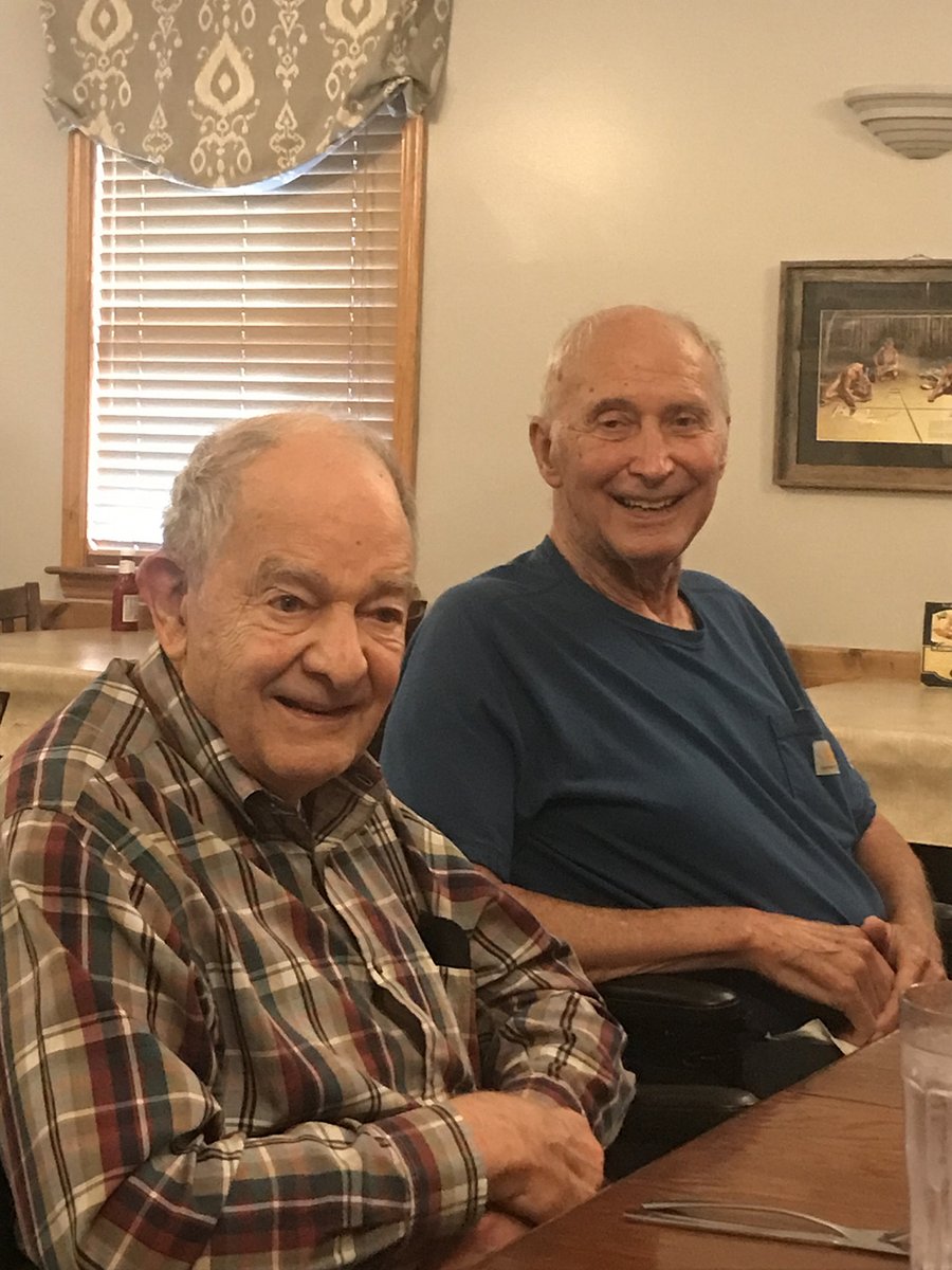 The men enjoyed an evening on the town, choosing The Reservation Restaurant for their meal. It was a fun night filled with stories, laughter, and so much delicious food! 
#trilogyliving #seniorliving #mensnight